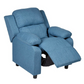 Erika Blue Kids Recliner Sofa Chair