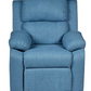 Erika Blue Kids Recliner Sofa Chair