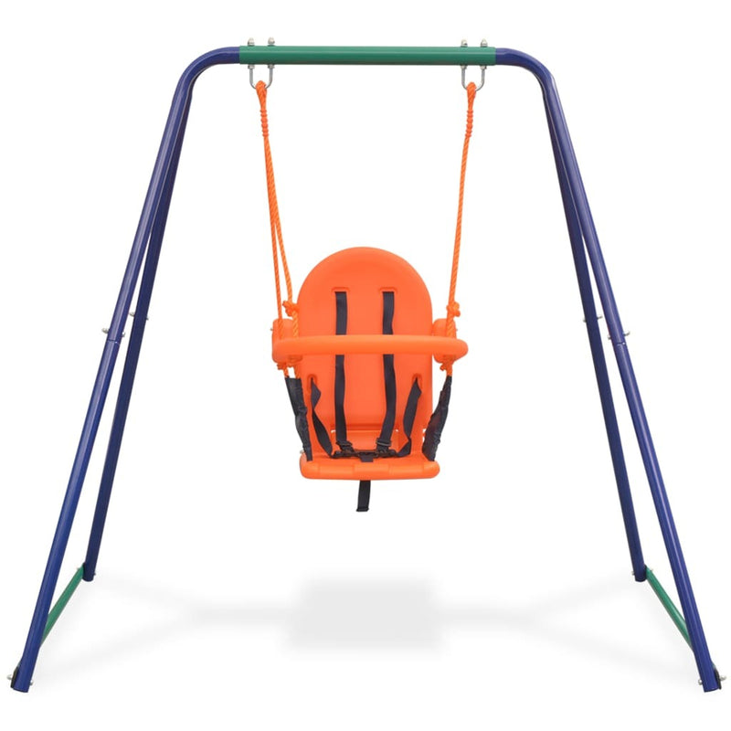 2-in-1 Kids Outdoor Swing Set Play Centre | Toddler Fun and Playtime