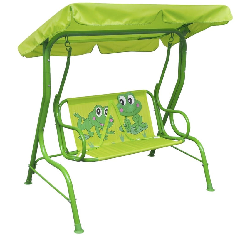 Kids Swing Seat - Green | Sturdy Outdoor Fun for Children