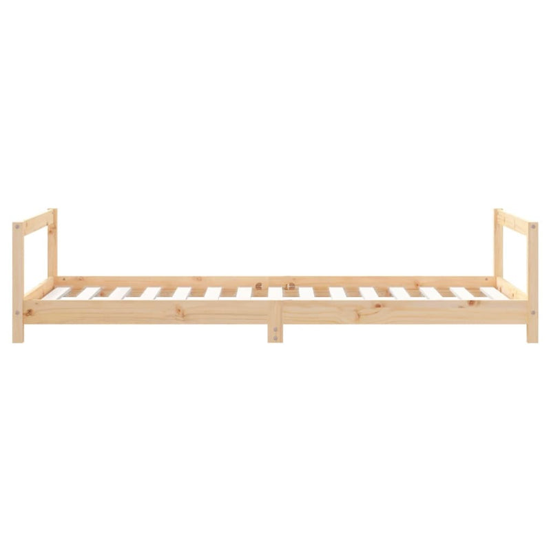 Kids Bed Frame - 90x190 cm Solid Wood Pine | Sturdy and Stylish Children's Furniture