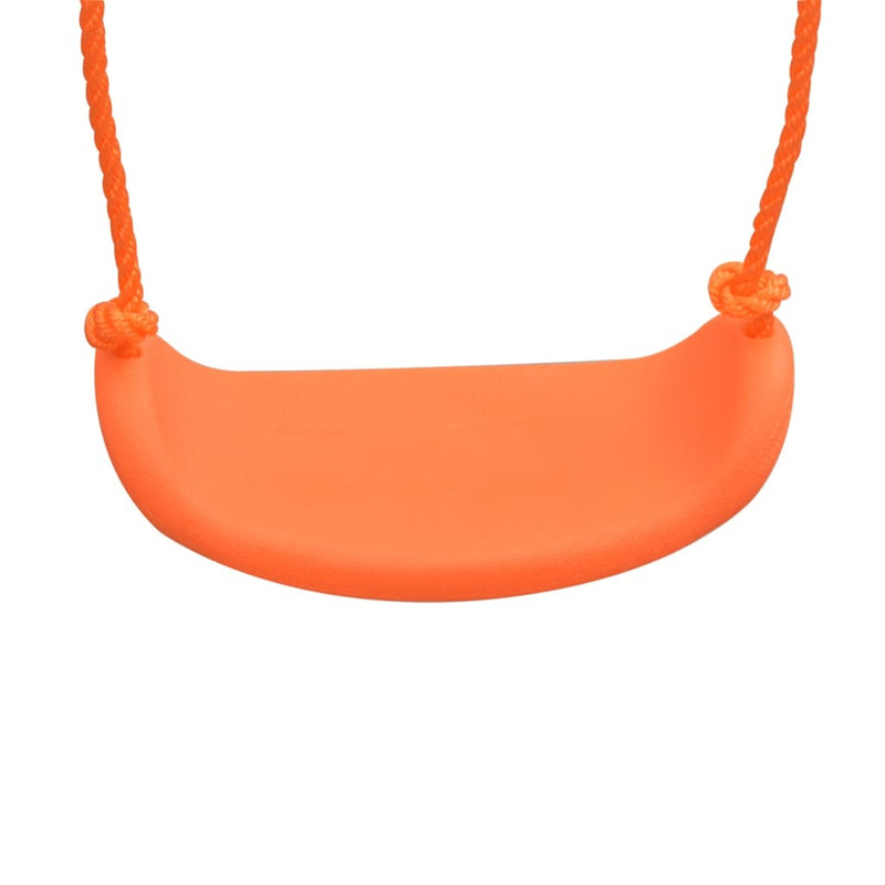 Kids' 5-Seat Swing Set | Sturdy Outdoor Playground Equipment in Vibrant Orange