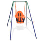 Toddler Swing Set with Safety Harness - Orange