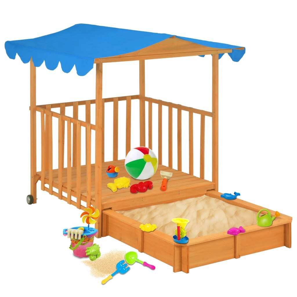 Kids Playhouse with Sandbox