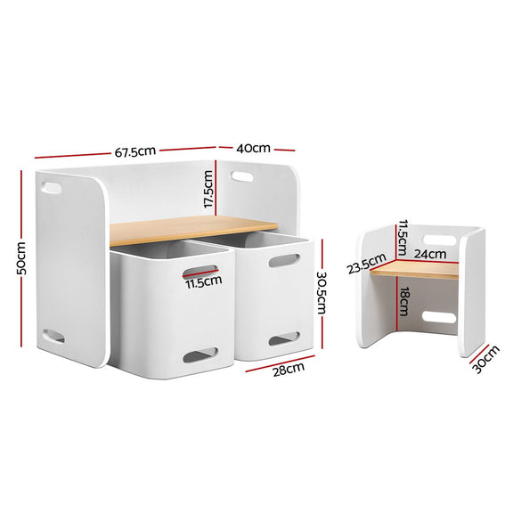 Dimensions of Kids Table and Chairs