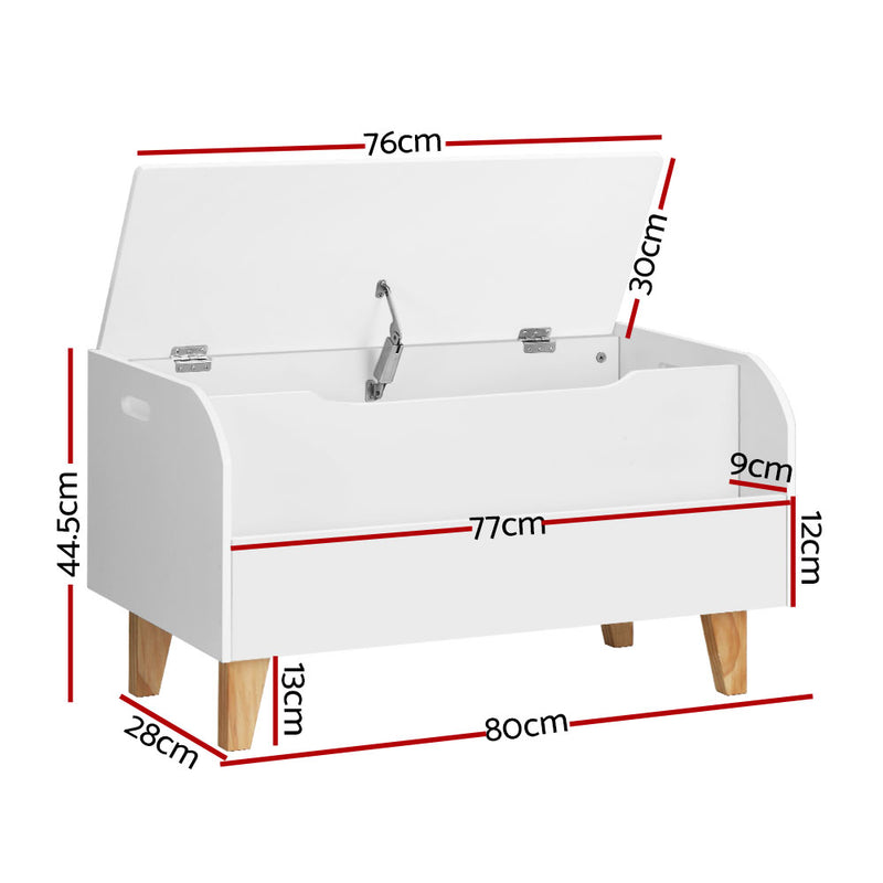 Dimensions Kids Toy Box Bookshelf Storage