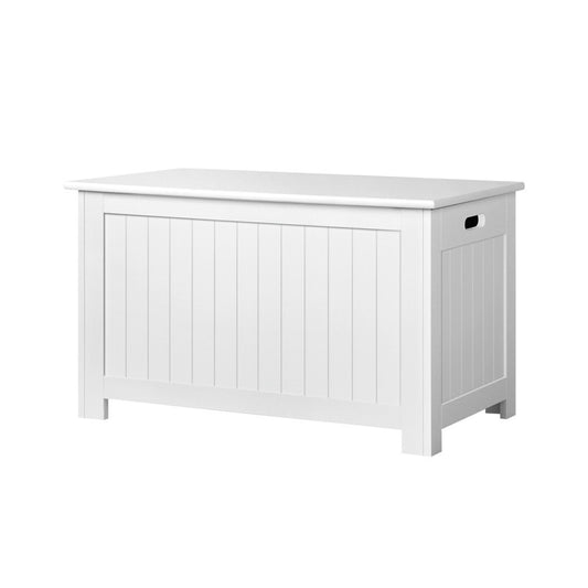 Keezi Kids Toy Box | Chest Storage Room Organiser WHITE