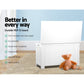 Keezi Kids Toy Box | Chest Storage Room Organiser WHITE