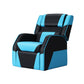 Keezi Kids Recliner Chair PU Leather Gaming Sofa Armchair Black/Blue