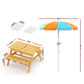 Dimensions of Kids Outdoor Table and Chairs