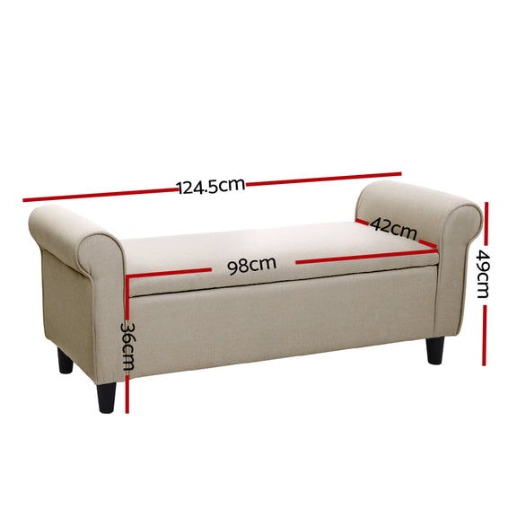 Dimensions of Storage Ottoman