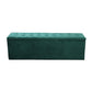 Artiss Storage Ottoman Blanket Box Velvet Green