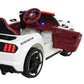 Kids Electric Ride On Car - Patrol Police Car Fun Police Toy Car