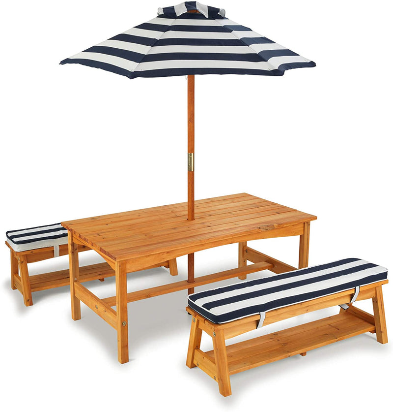 Kids Outdoor Table & Bench Set