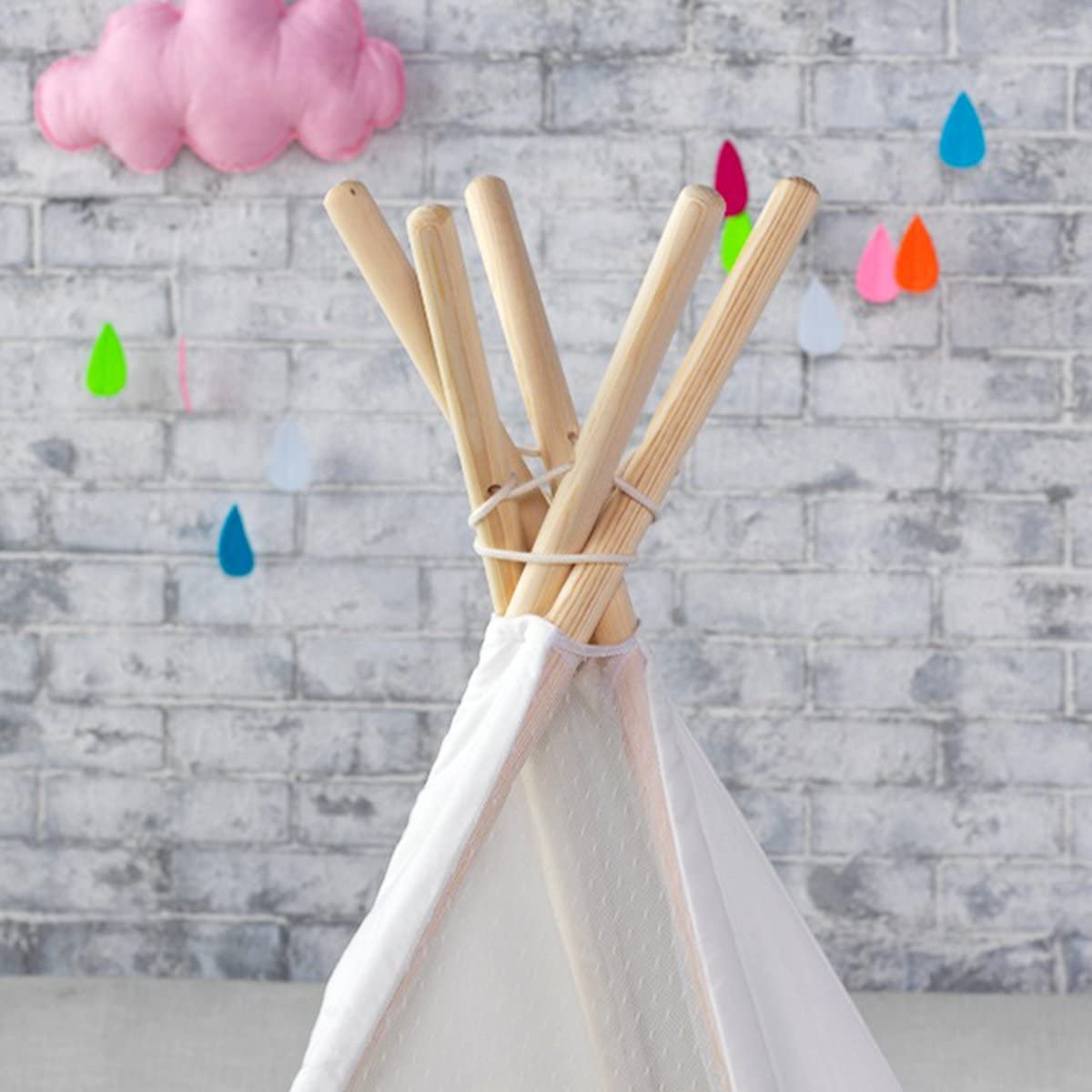 5-Pole Giant Kids Teepee Ten